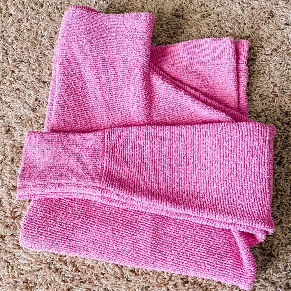 Free People Slouchy Ottoman Tunic Pink XS